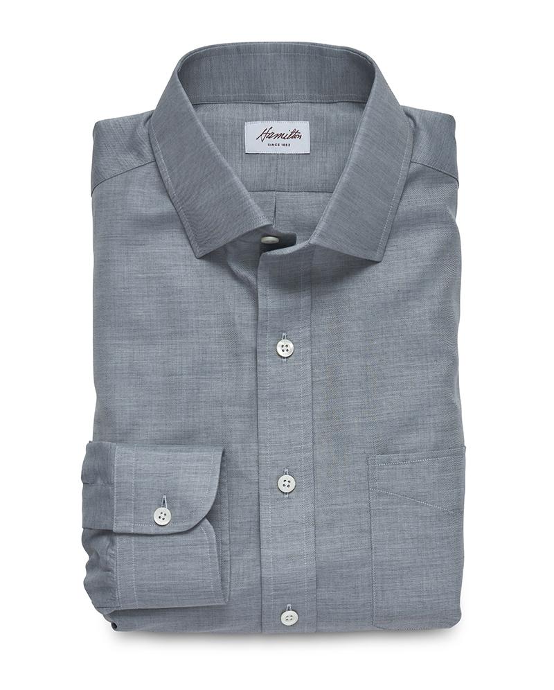 Shelby Cotton Cashmere Twill (Grey)