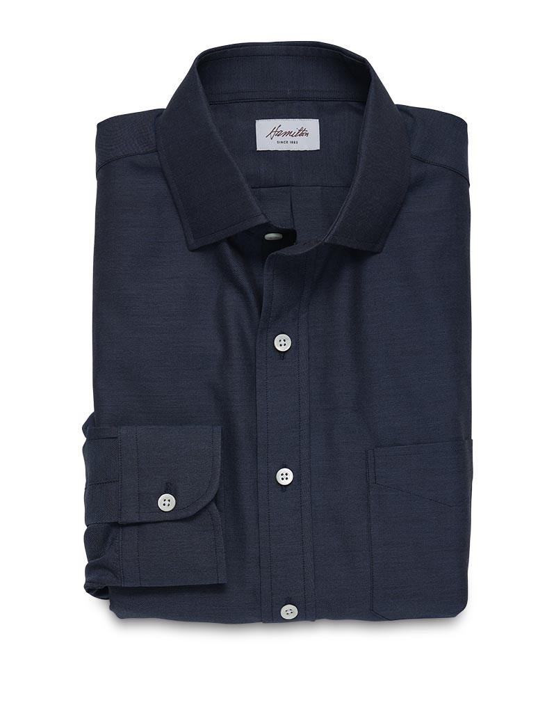 Shelby Cotton Cashmere Twill (Indigo)