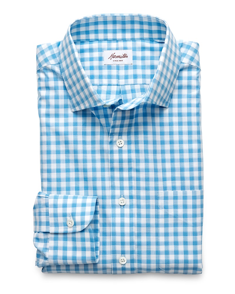 Textured Gingham Check