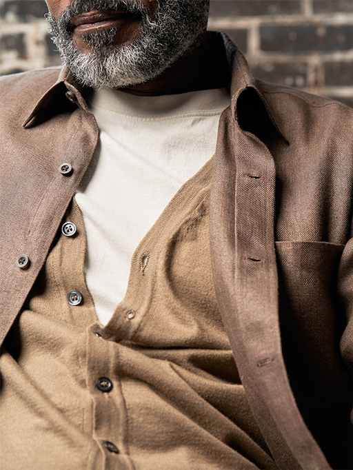 Linen Twill Chore Shirt