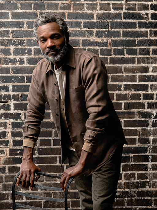 Linen Twill Chore Shirt