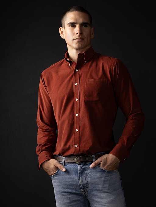 1883 Micro-Corduroy (Brick)