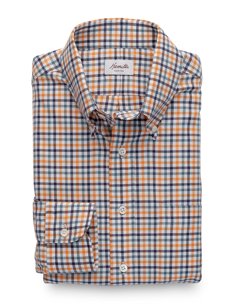 Retlin Check (Purple/Amber)