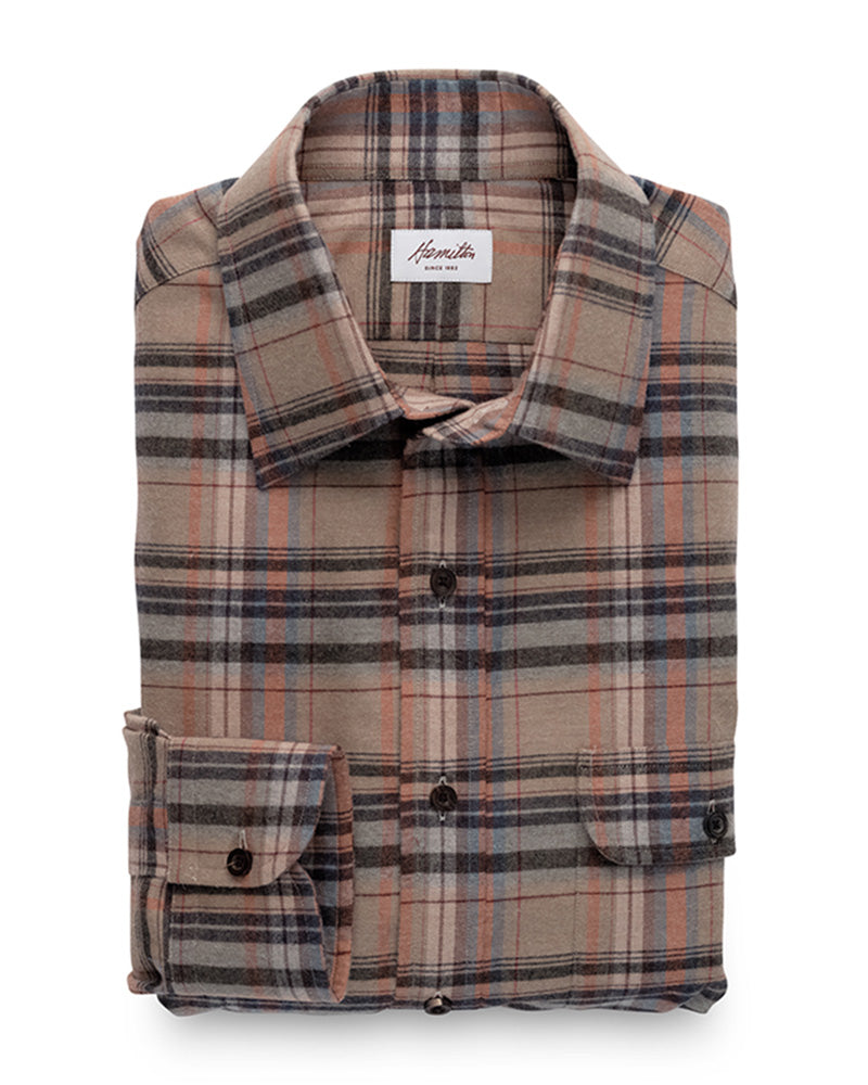 Glenwyck Cotton/Cashmere Flap Pocket
