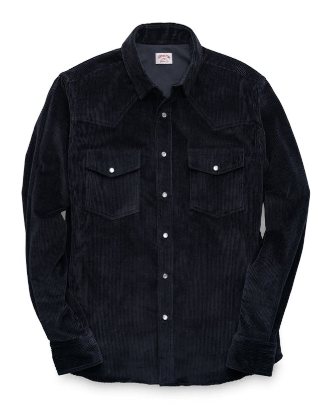 Sea Island Corduroy Western Overshirt