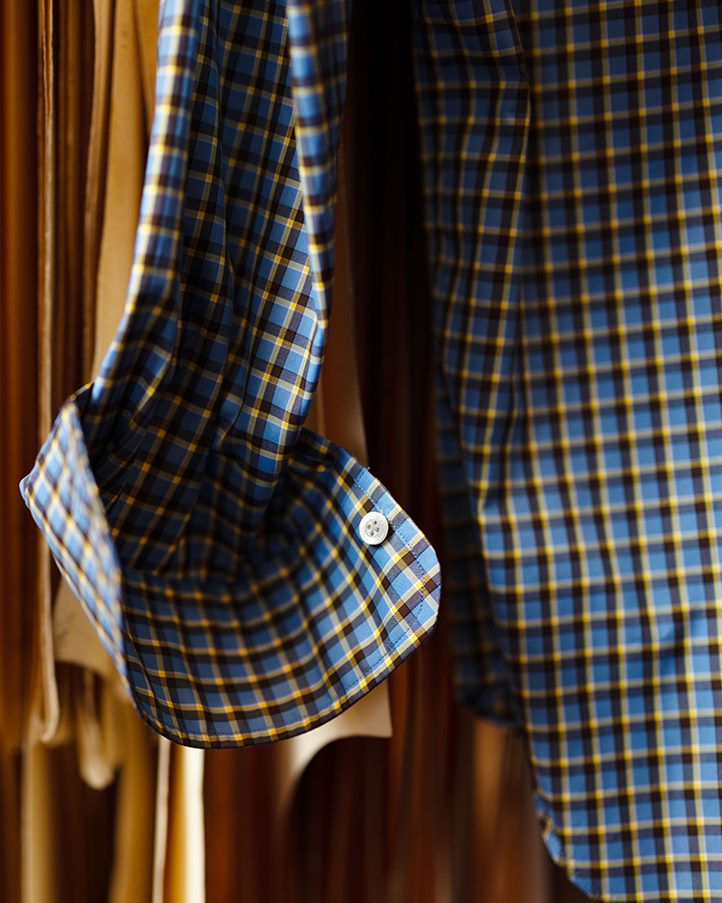 Roark Check (Yale Blue/Brown)