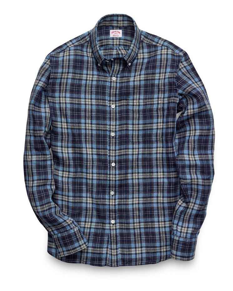 Arnett Linen Plaid