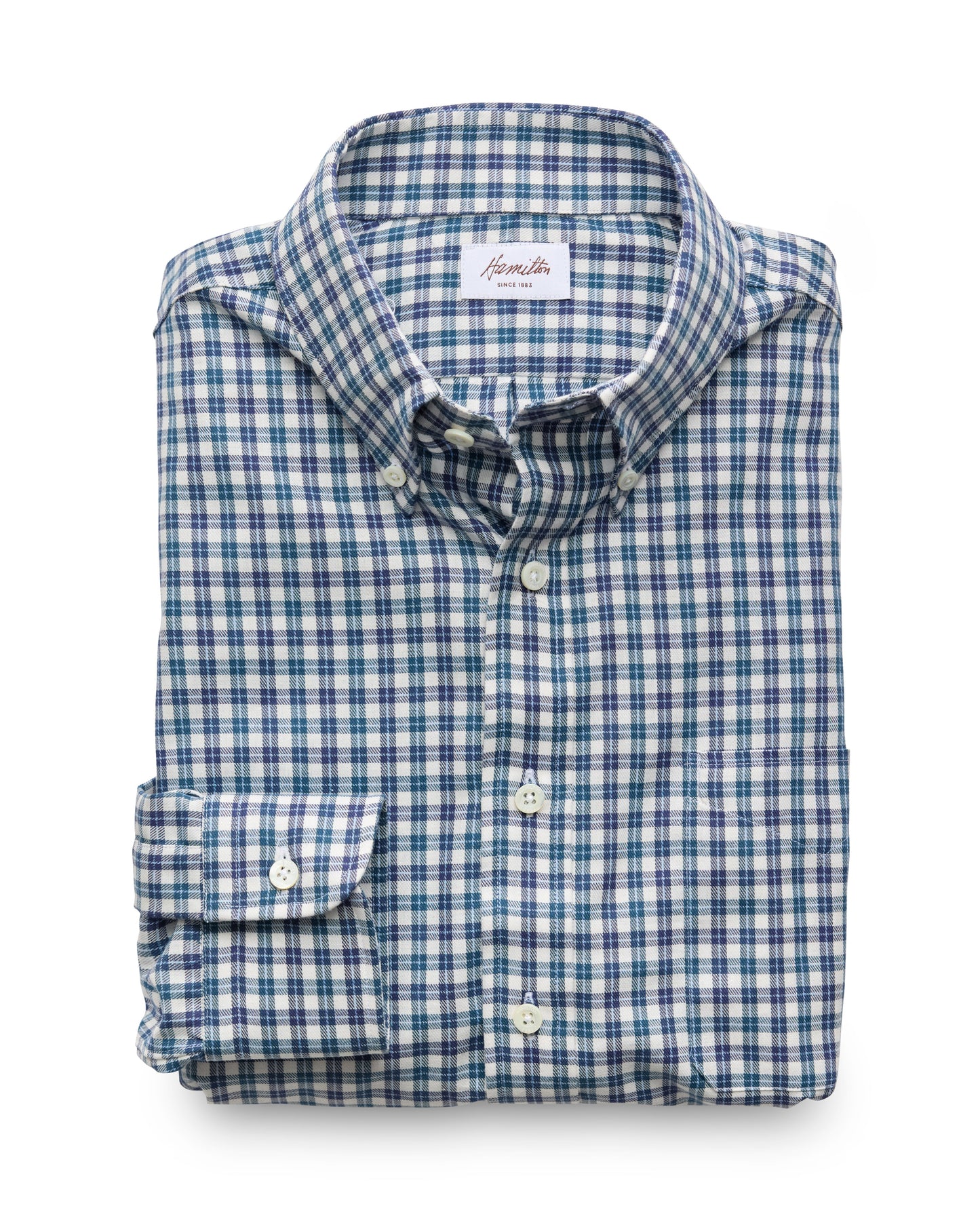Brahms Check (Blue)