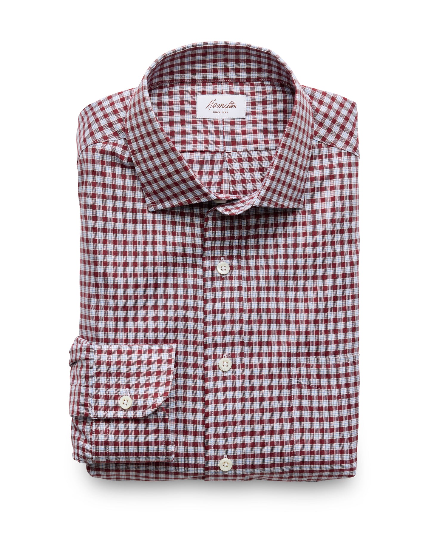 Kern Check (Burgundy)
