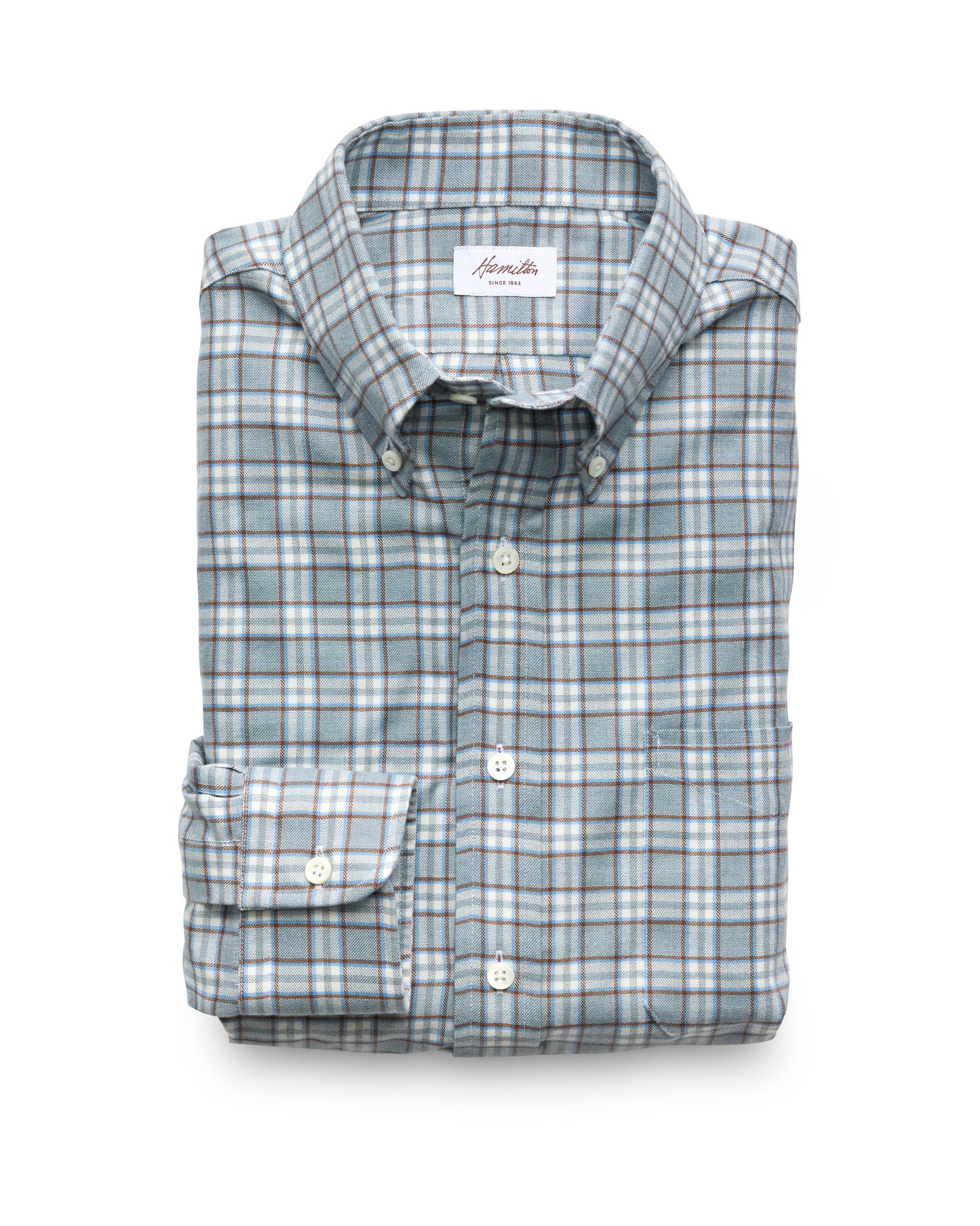 Newton Cashmere Plaid (Teal)