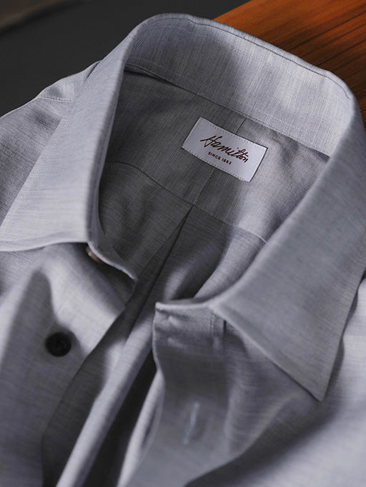 Wheldon Cashmere Flap Pocket (Grey)