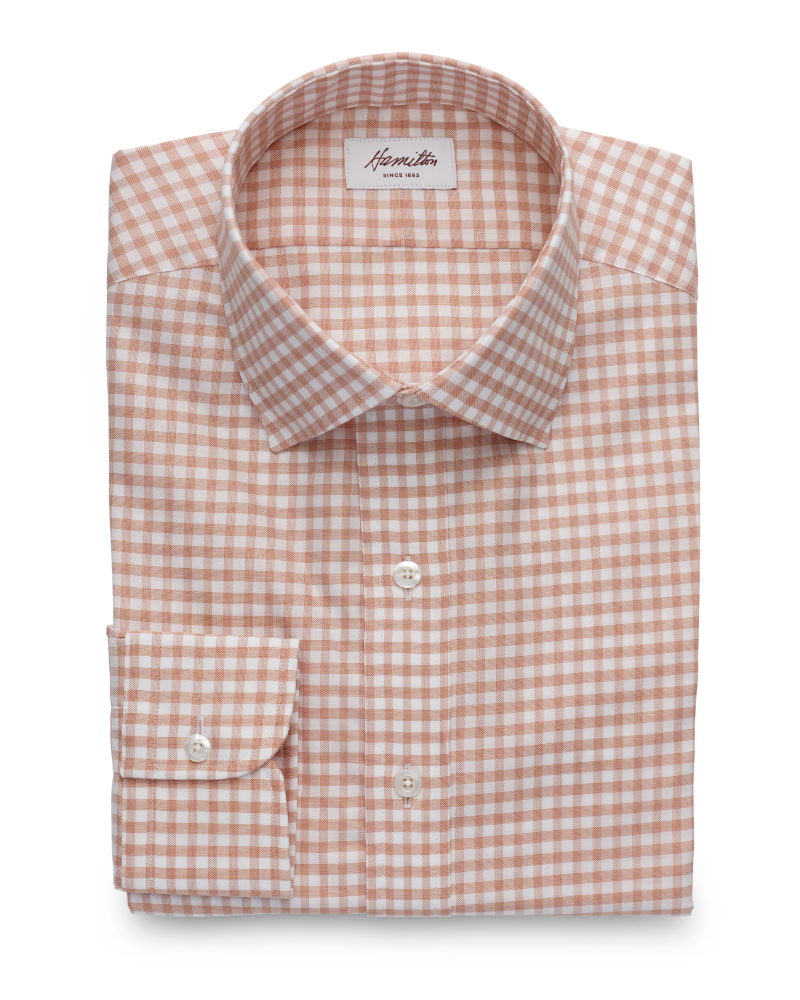 Ira Gingham (Caramel)