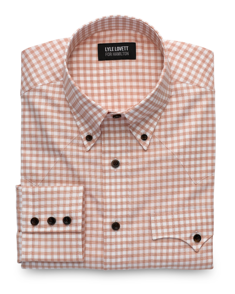Lyle Lovett (Caramel Gingham)