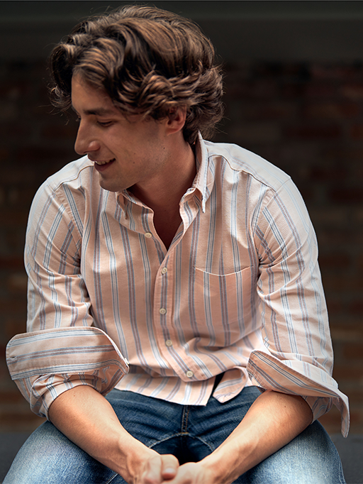 Rogers Stripe Oxford