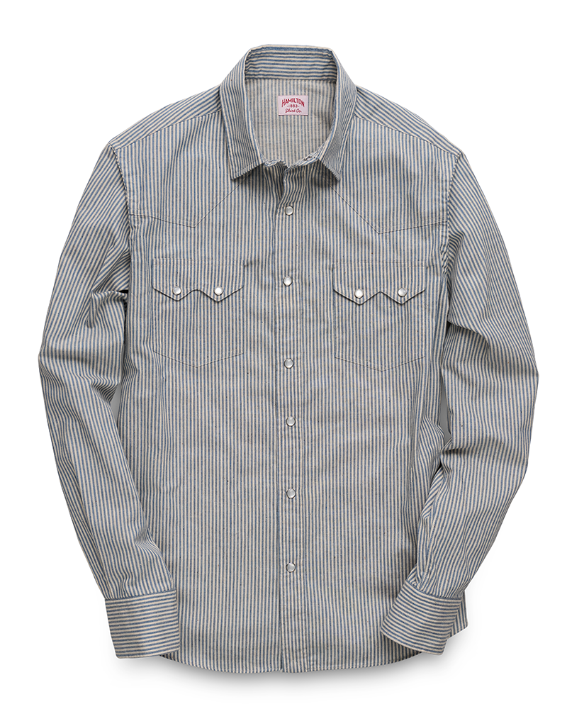 Clanton Sawtooth Western (Blue)
