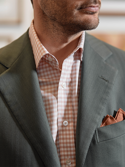 Ira Gingham (Caramel)