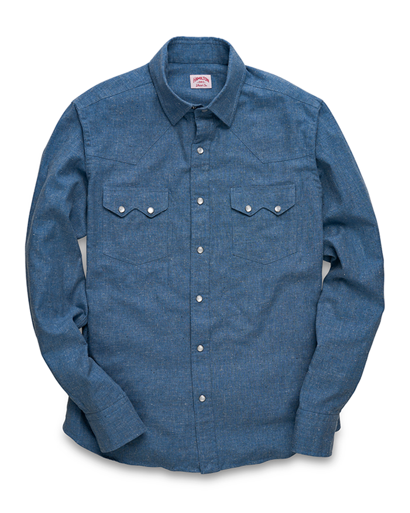 Falls Sawtooth Western (Slate Blue)