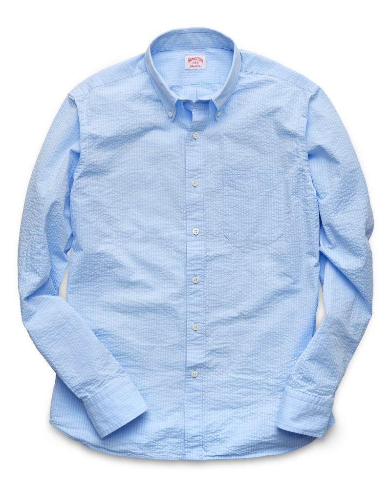 Strickland Seersucker (Blue)
