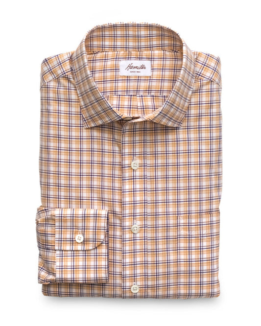 Parmer Check (Marigold/Blue)