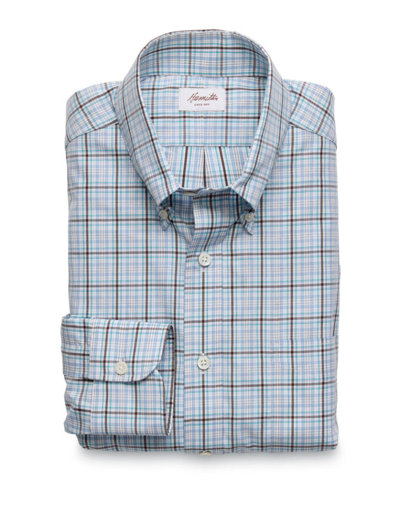 Hastings Check (Blue/Brown)