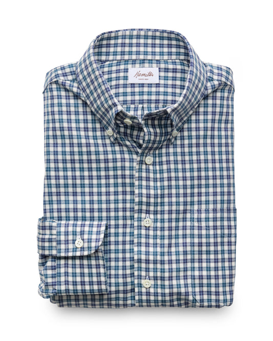 Brahms Check (Blue)