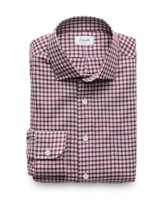 Kern Check (Burgundy)