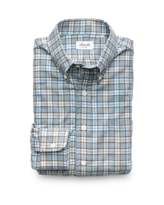 Newton Cashmere Plaid (Teal)