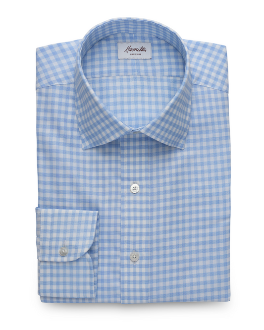 Ira Gingham (Light Blue)
