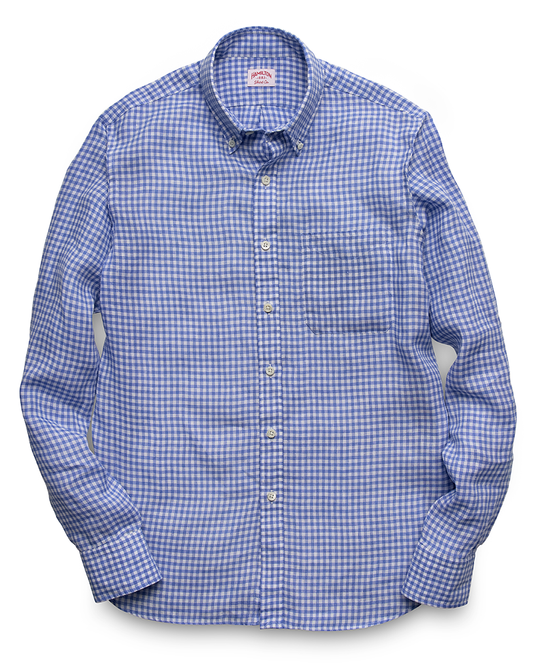 1883 Linen Gingham (Periwinkle)