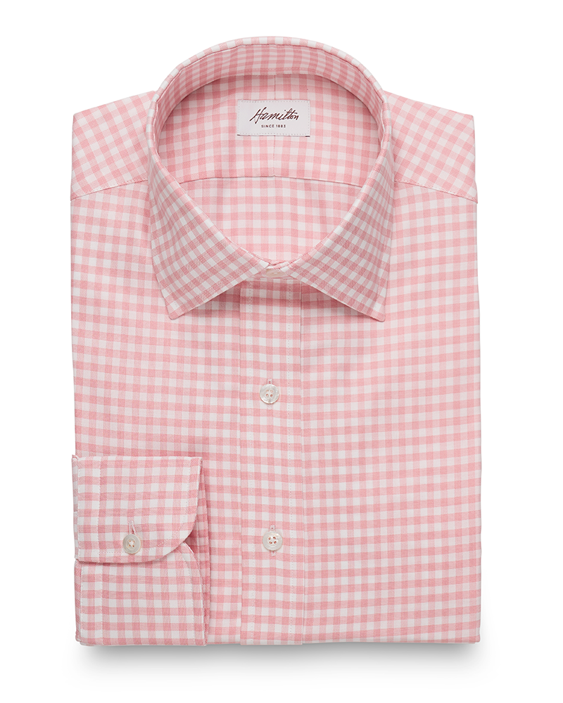 Ira Gingham (Coral)